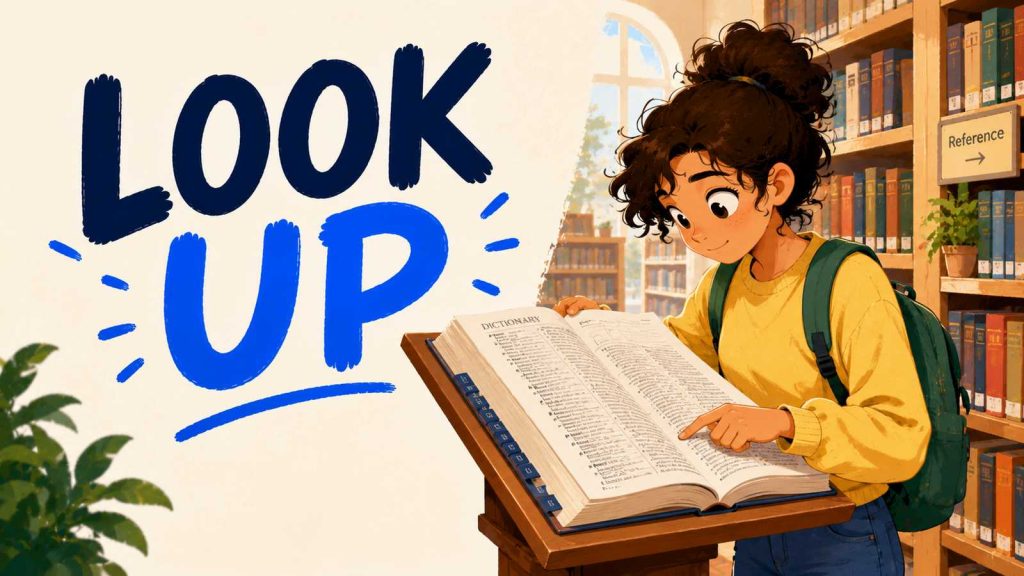 Look Up Phrasal Verb