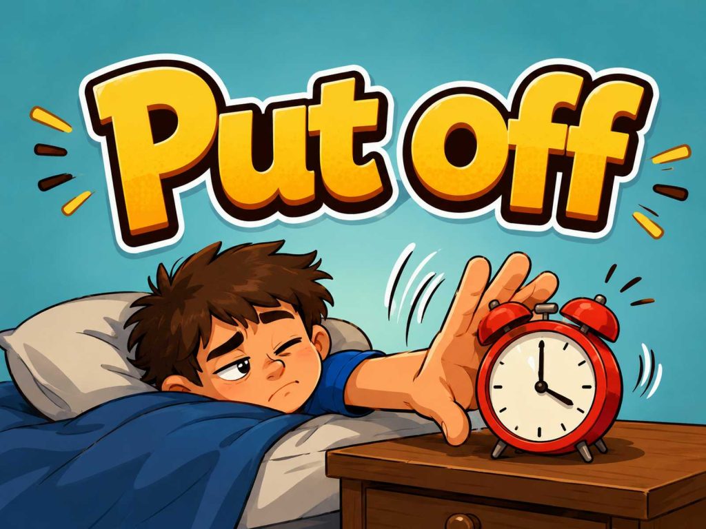 Put Off Meaning