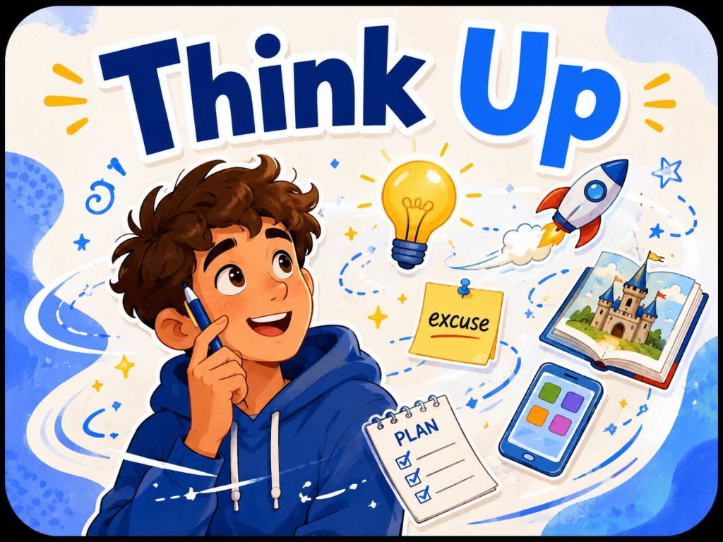 Think Up Phrasal Verb